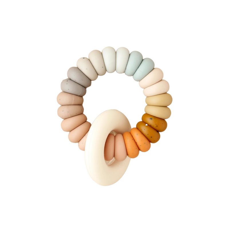 Ring Freezer Teether - Autumn by Little Chew