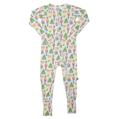 Bamboo "Poppy" Convertible Romper - Nicholas by Lev Baby FINAL SALE