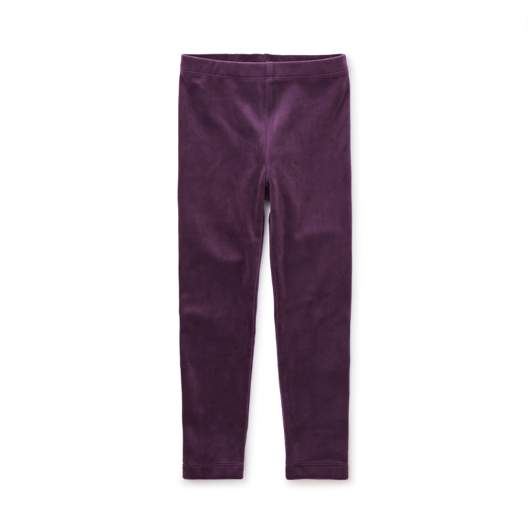 Tea Collection Velour Baby Leggings in Cosmic Berry 6 9