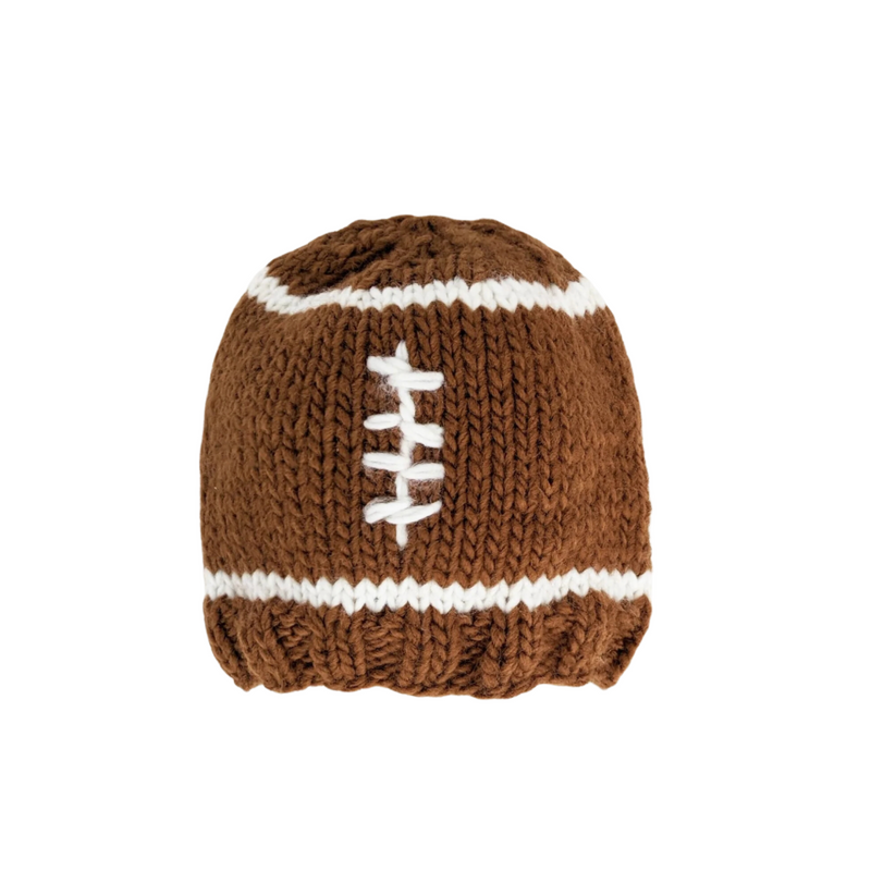 Football Beanie Game Day Hat by Huggalugs