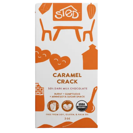2oz Caramel Crack Bar by Sted Foods