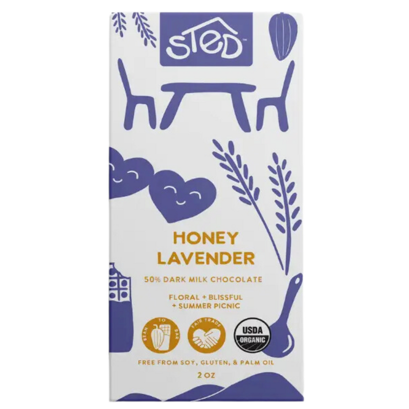 2oz Honey Lavender Bar by Sted Foods