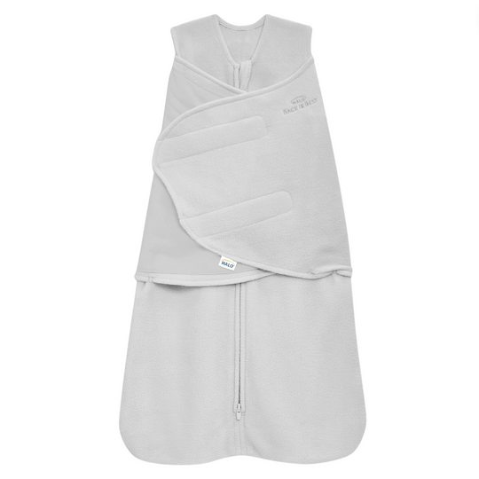 Micro Fleece SleepSack Swaddle - Grey by Halo