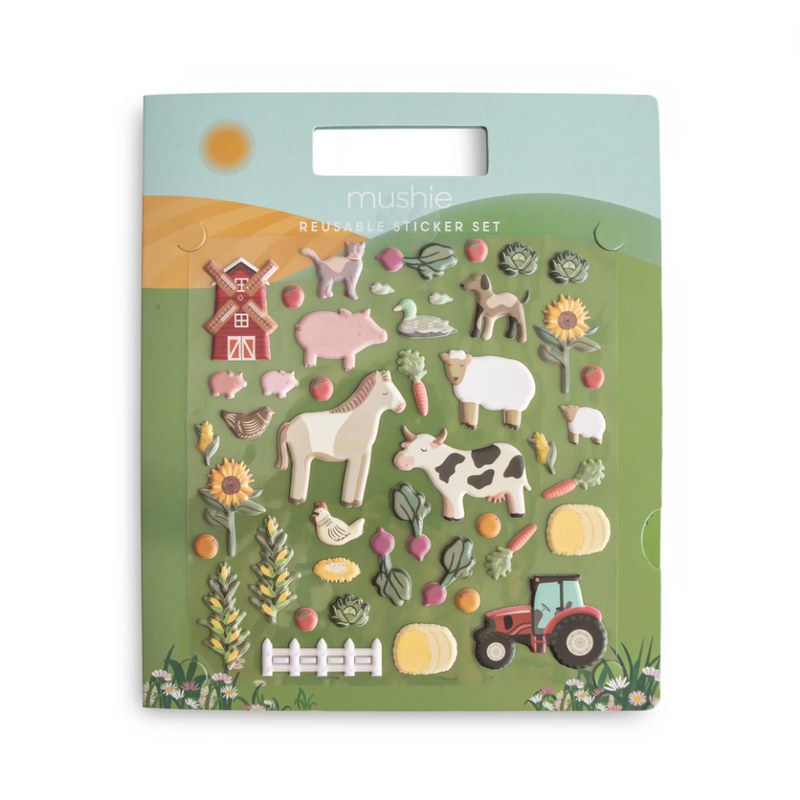Reusable Sticker Set - Farm by Mushie & Co