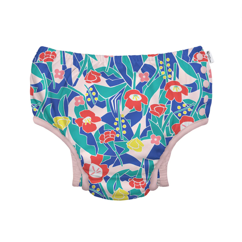 Eco Snap Swim Diaper with Gusset - Tea Collection Window Floral by and  Green Sprouts