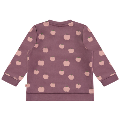 Baby Sweatshirt - Purple Fruit Print by Babyface