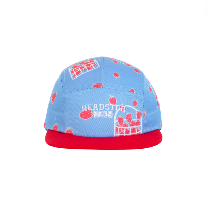 Strawberry Fields Five Panel Hat by Headster Kids
