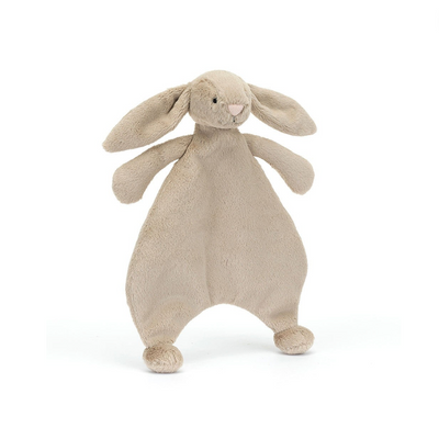 Bashful Beige Bunny Comforter - 11x7 Inch by Jellycat