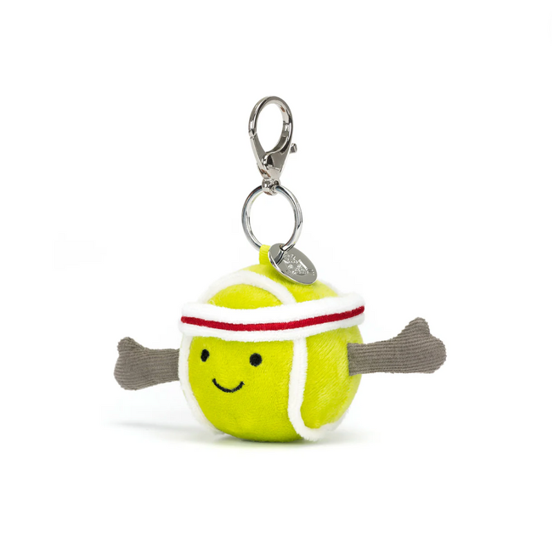 Amuseable Sports  Tennis Bag Charm by Jellycat