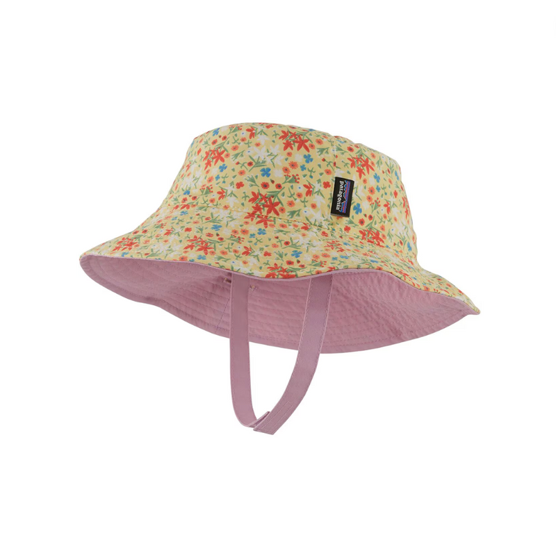Baby Sun Bucket Hat - Little Isla: Milled Yellow by Patagonia