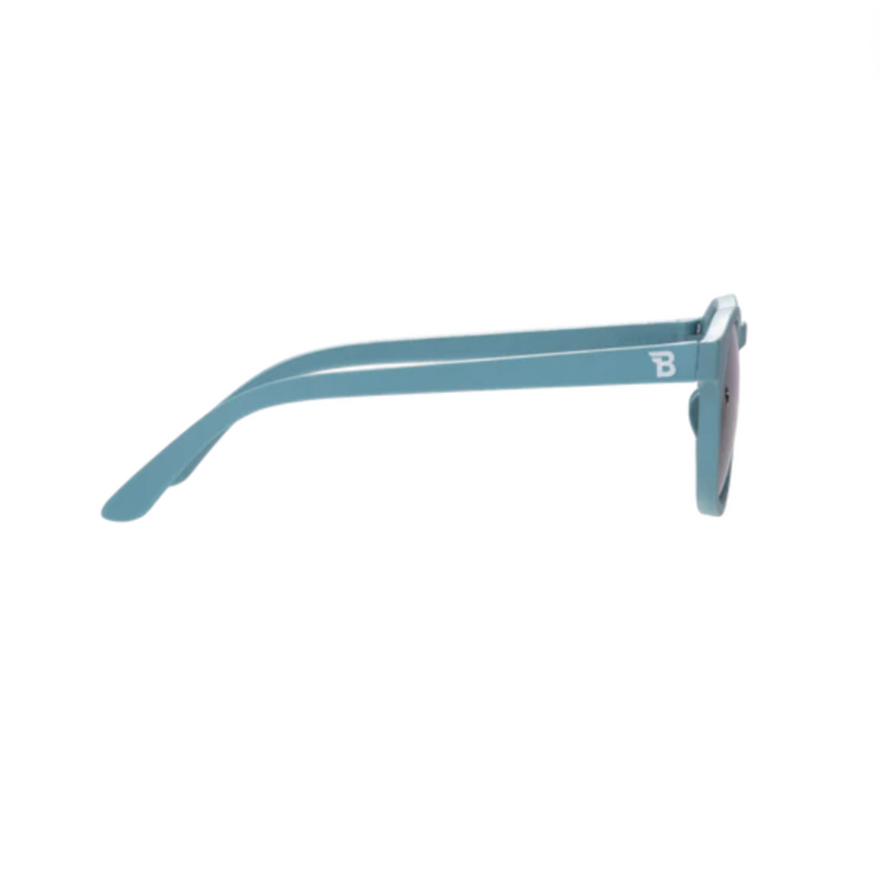 Keyhole Sunglasses - Seafarer Blue with Silver Mirror Lenses by Babiators