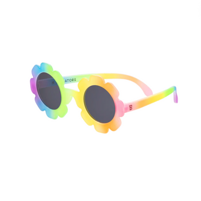 Flower Power Rainbow Sunglasses with Smoke Lens by Babiators