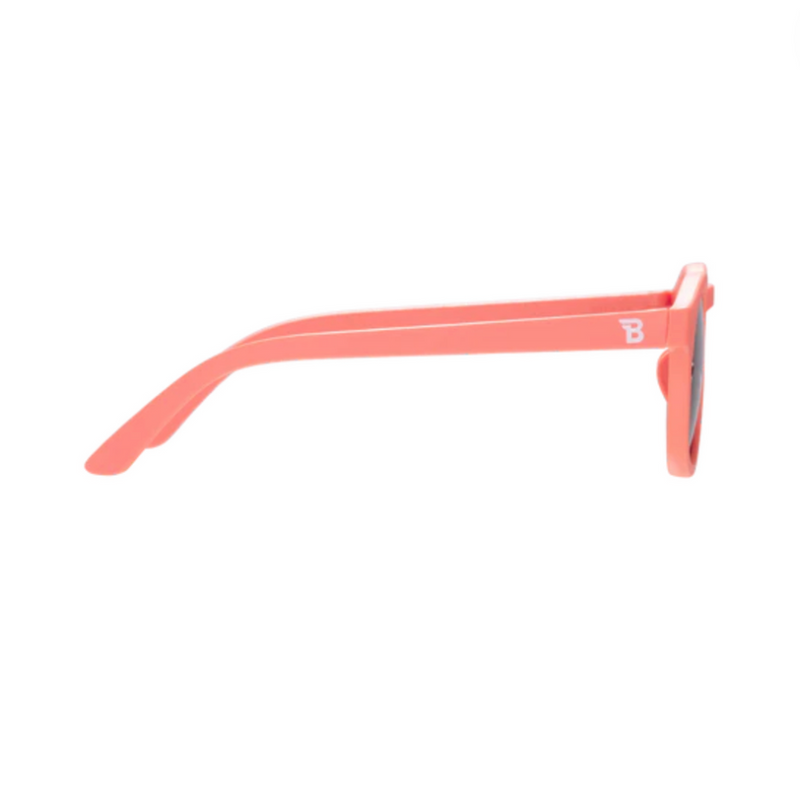 Keyhole Sunglasses - Perfectly Papaya with Amber Lenses by Babiators