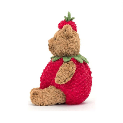 Bartholomew Bear Strawberry by Jellycat