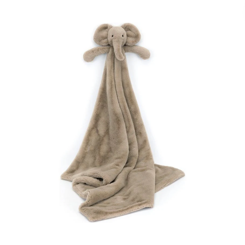 Smudge Elephant Blankie in Gift Box by Jellycat
