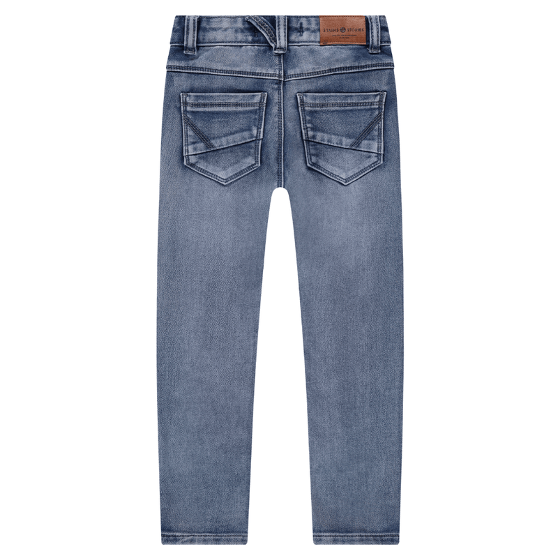 Boys Jogg Denim Pants - Blue Denim by Babyface