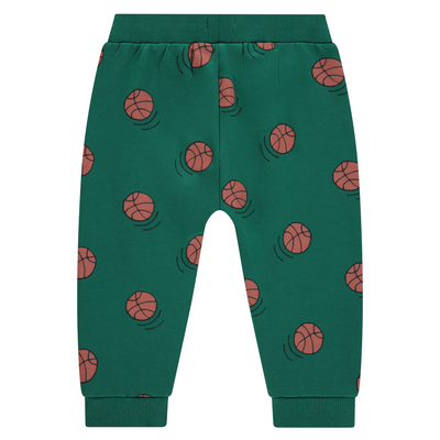Baby Basketball Print Sweatpants - Turtle by Babyface