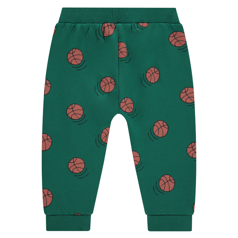 Baby Basketball Print Sweatpants - Turtle by Babyface