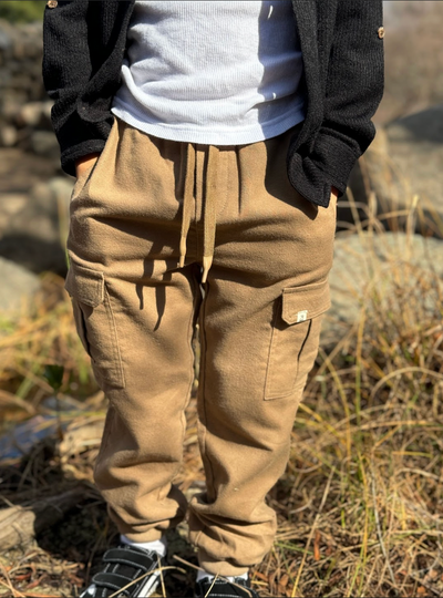 Arnie Cargo Pants - Beige by Me & Henry