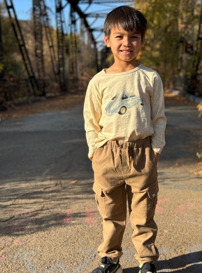 Arnie Cargo Pants - Beige by Me & Henry