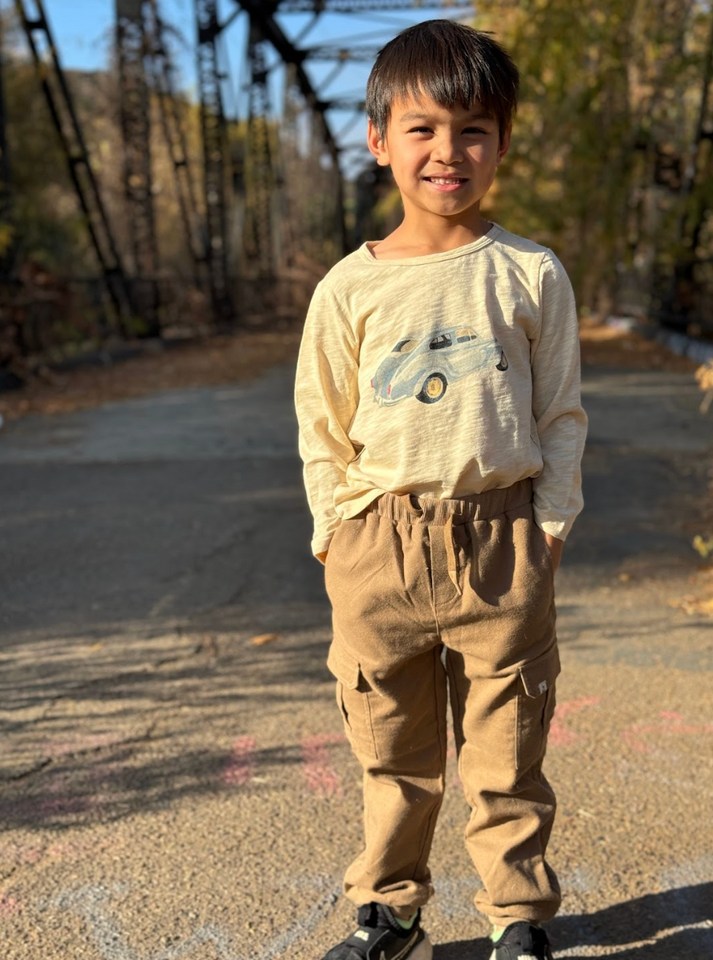 Arnie Cargo Pants - Beige by Me & Henry