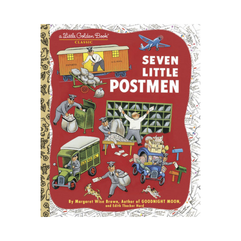 Seven Little Postmen - Little Golden Book