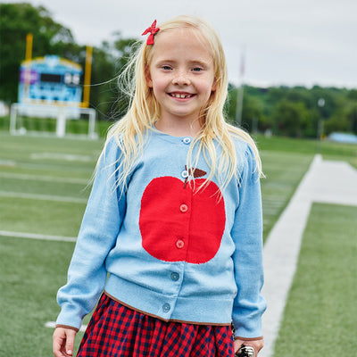 Constance Sweater - Light Blue Apple by Pink Chicken - FINAL SALE