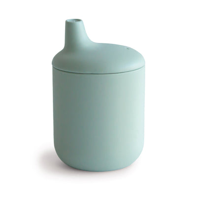 Silicone Sippy Cup - Cambridge Blue by Mushie & Co