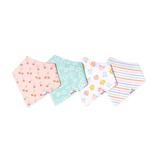 Single Bandana Bib - Cheery by Copper Pearl