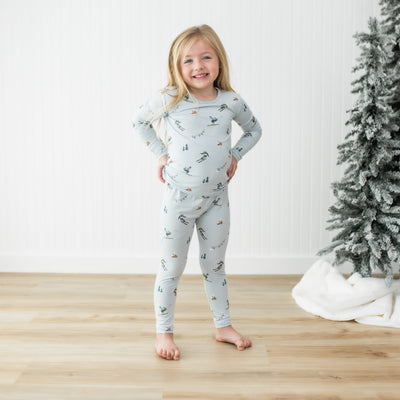 Long Sleeve Pajama Set - Ski by Kyte Baby