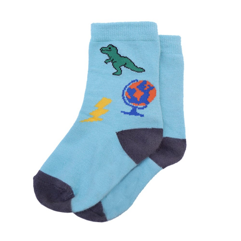 Ankle Socks - Dino Club by Miki Miette