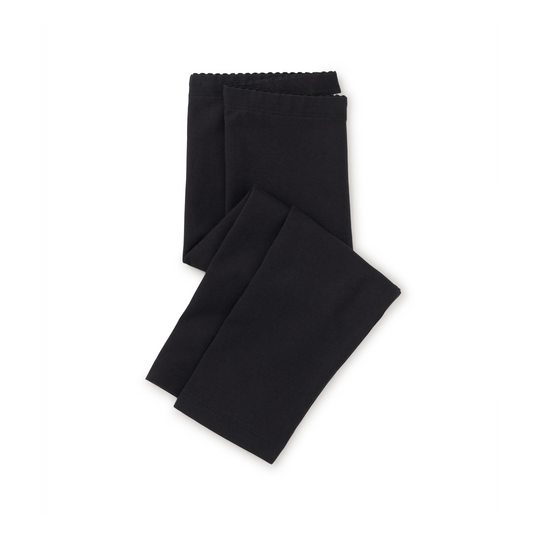 Solid Capri Leggings - Jet Black by Tea Collection - FINAL SALE