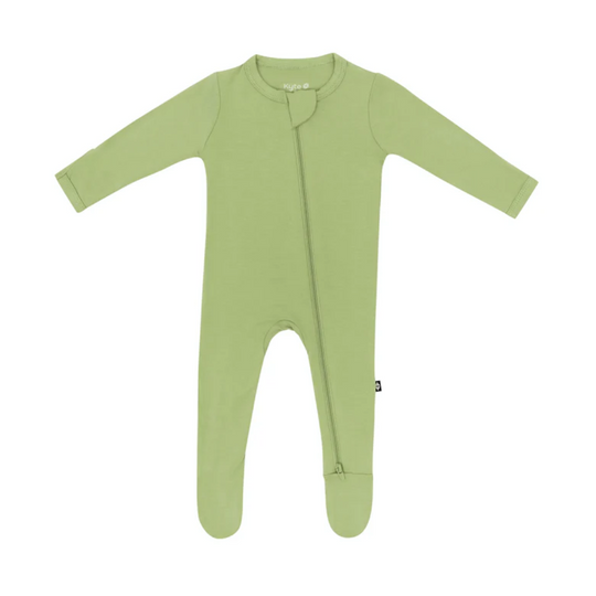 Solid Footie with Zipper - Honu by Kyte Baby