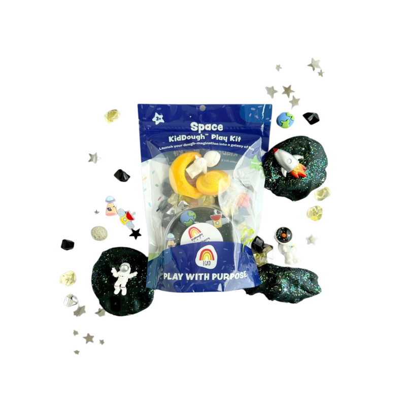 Space Sensory Play Dough Kit by Earth Grown KidDoughs