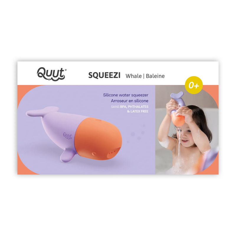 Squeezi Bath Toy - Whale by Quut Toys