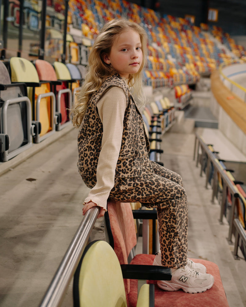 Animal Print Pants - Beige by Babyface