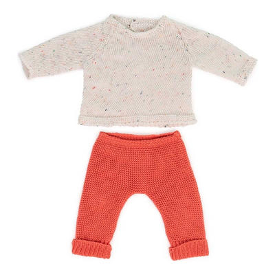 Knitted Doll Outfit 15" - Sweater & Trousers by Miniland