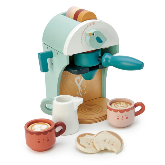 Babyccino Maker Wooden Toy Set by Tender Leaf Toys