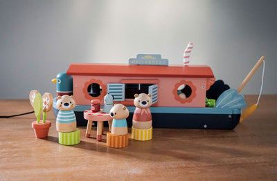 Little Otter Canal Boat by Tender Leaf Toys