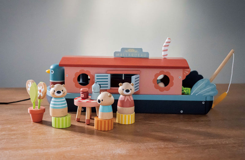 Little Otter Canal Boat by Tender Leaf Toys