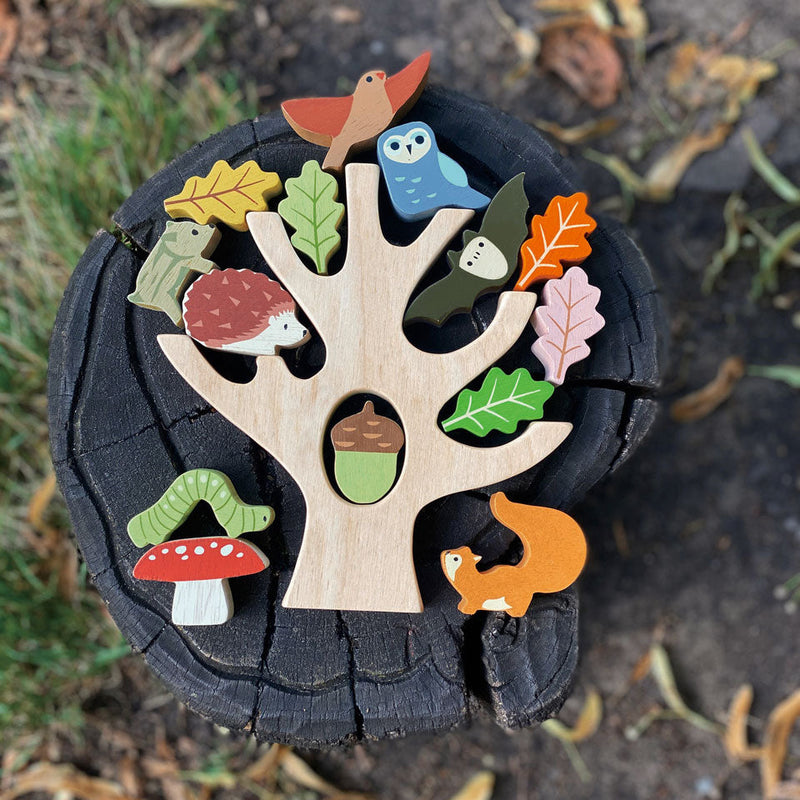 Stacking Forest Wooden Toy by Tender Leaf Toys