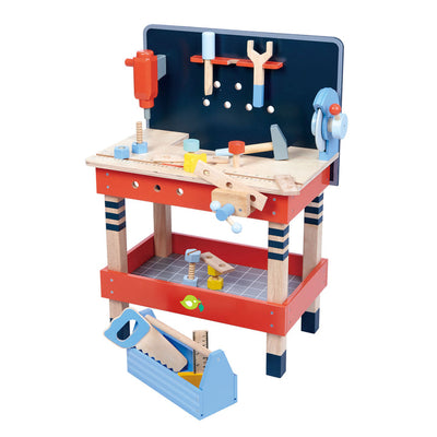 Wooden Tool Bench by Tender Leaf Toys