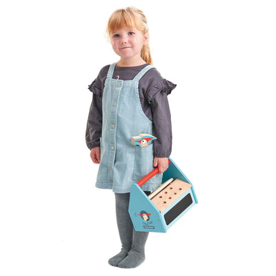Tap Tap Tool Box Wooden Toy Set by Tender Leaf Toys