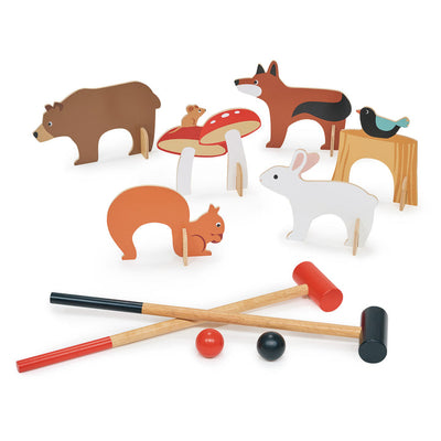 Woodland Indoor Croquet Set by Tender Leaf Toys