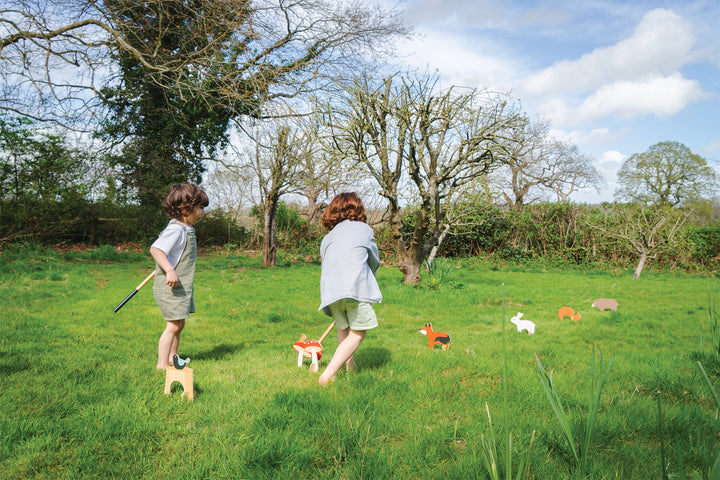 Woodland Indoor Croquet Set by Tender Leaf Toys