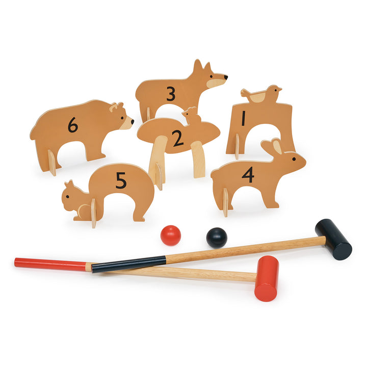 Woodland Indoor Croquet Set by Tender Leaf Toys