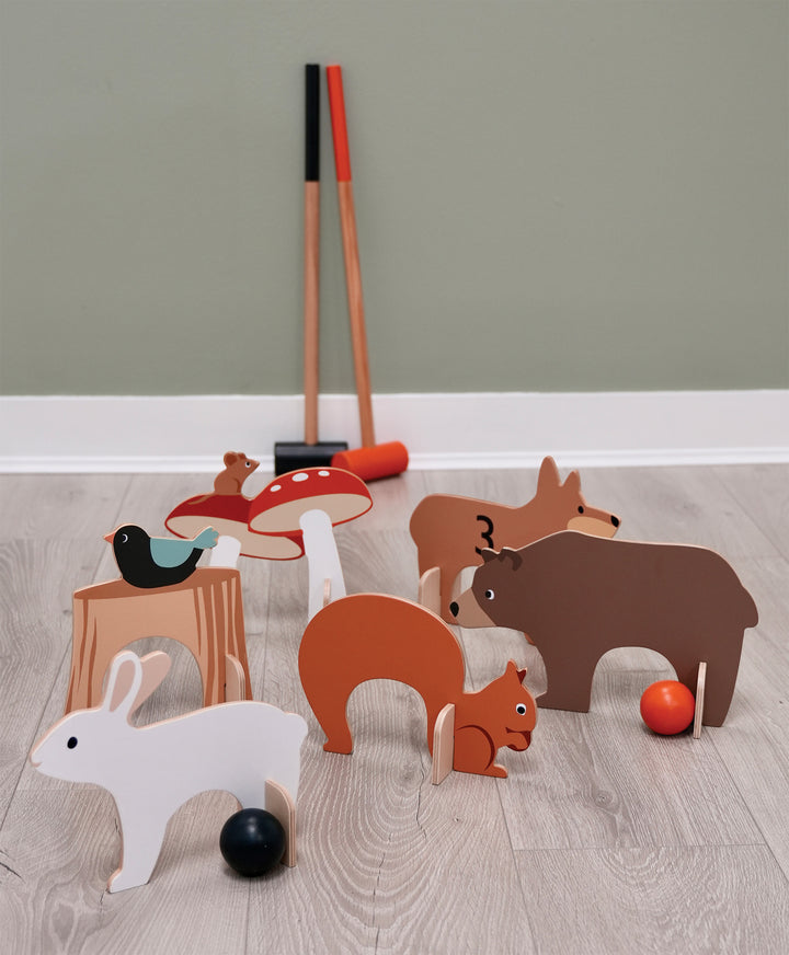 Woodland Indoor Croquet Set by Tender Leaf Toys