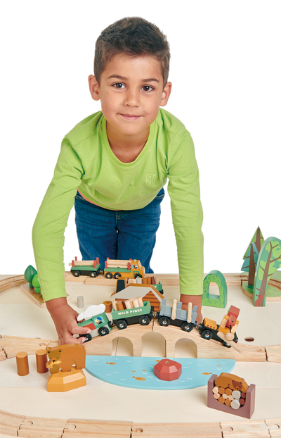 Wild Pines Train Set by Tender Leaf Toys