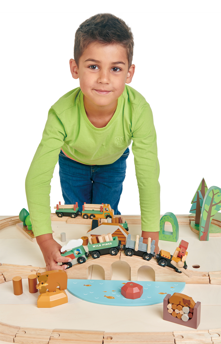 Wild Pines Train Set by Tender Leaf Toys