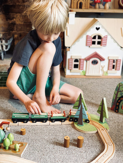 Wild Pines Train Set by Tender Leaf Toys